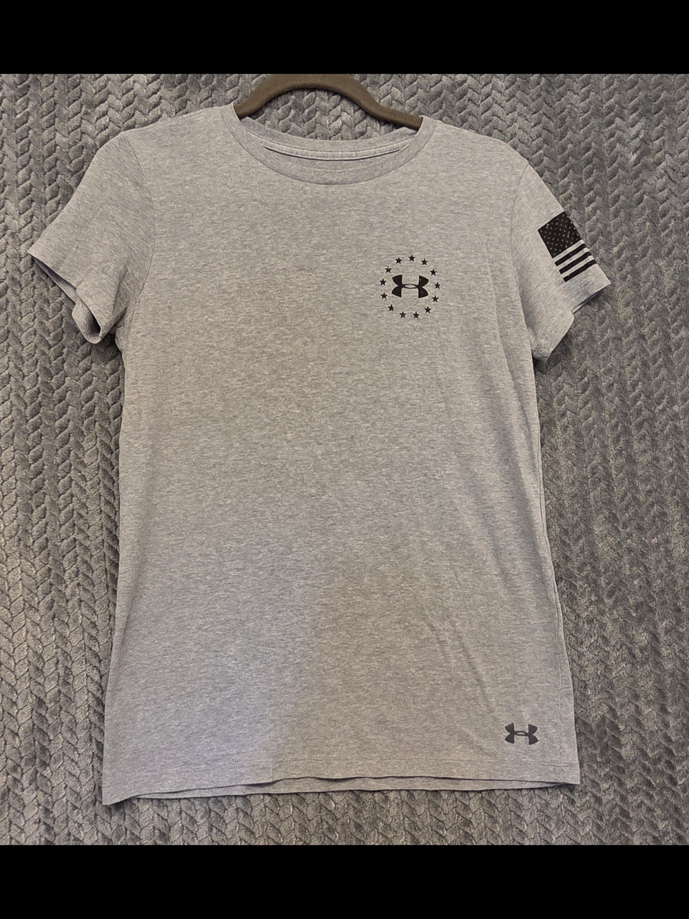 Under Armour Grey Logo Tee